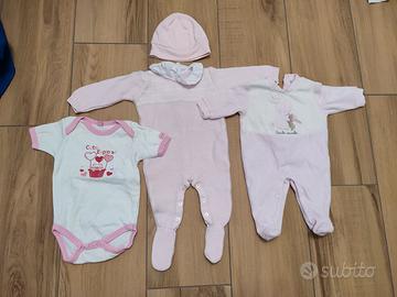 Abbigliamento neonata, bambina