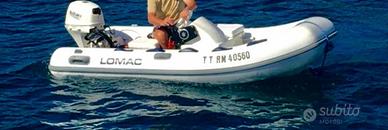 Gommone Lomac LX + Carrello di trasporto