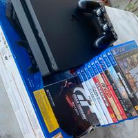 PS4 con videogiochi