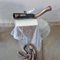 Scarico Completo Mivv X-m5 Black Inox Nero Per Yam