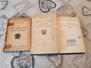 3 libri sulla Grande Guerra 1915‑1918 d’epoca
