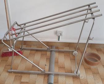 Espositore per frutta in acciaio inox n° 3 pezzi