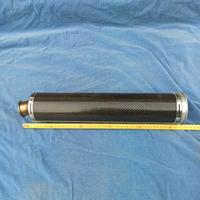 SCARICO SILENZIATORE IN CARBONIO USO PISTA