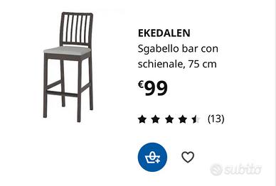 Sgabello bar ikea
