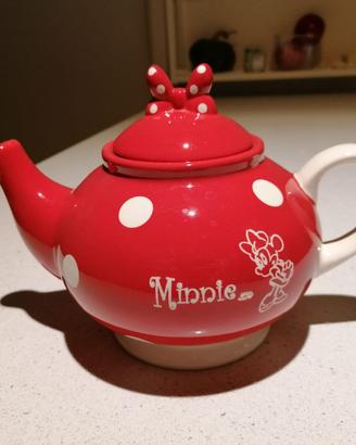 Teiera Minnie Disney Rossa