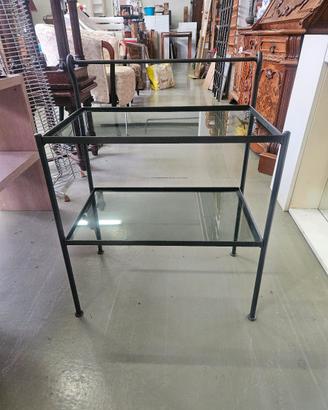 comodino in ferro battuto 