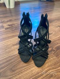 Scarpa/sandalo nero zara basic collection