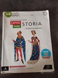 libro Sapere Fare Storia 2 - ISBN 9788828620396