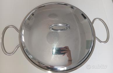 Pentolone e coperchio - Valco Cook 2000-Inox 18/10