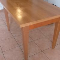 tavolo rovere allungabile con sedie 