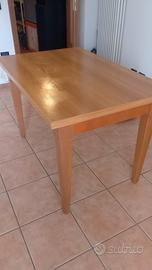 tavolo rovere allungabile con sedie 