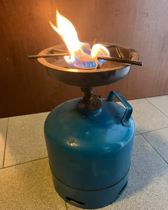 Fornello a gas per salsa