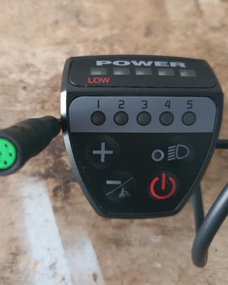 Display e bike pedalata assistita