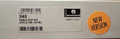 Manfrotto 345 Table Top Kit - cavalletto da tavolo