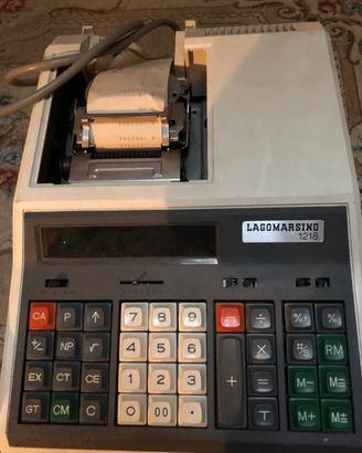 Lagomarsino 1218 calcolatore vintage