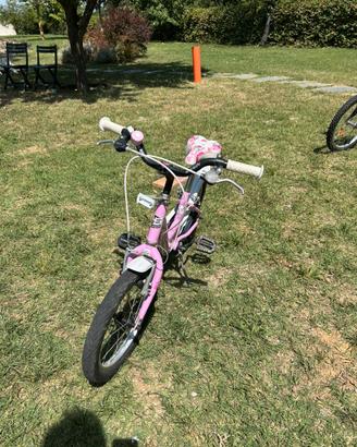 Bicicletta bimba 16 pollici Sambi Baby Bunny rosa