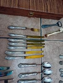 Set posate placcate argento