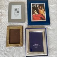 Cornici anche in argento (lotto da 4 cornici)