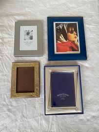 Cornici anche in argento (lotto da 4 cornici)