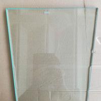 Ripiani in vetro trapezoidali con spessore di 1 cm