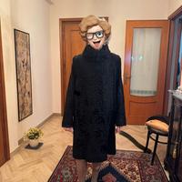 Pelliccia Astracan nera 44