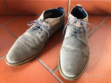OBJ bugatti scarpe mocassino in camoscio pelle 2 t