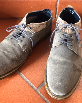 OBJ bugatti scarpe mocassino in camoscio pelle 2 t