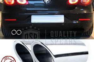 TERMINALI di Scarico WOLKSWAGEN CC Acciaio Cromato