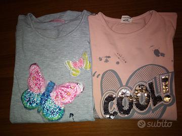 2 Magliette tg. 14 anni 