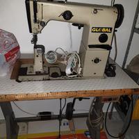macchina per cucire a colonna 