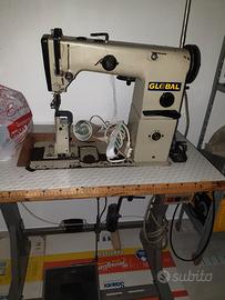 macchina per cucire a colonna 
