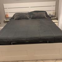 Letto contenitore con testiera ikea