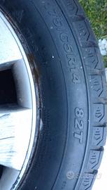 gomme 175/65/R14 su cerchio ferro