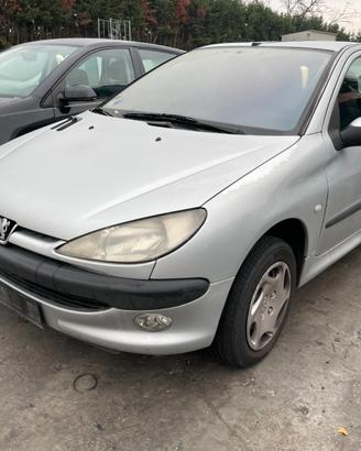 Ricambi usati per Peugeot 206 1.4 benz del 2002