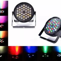 2X PROIETTORE DMX 512 EFFETTO LUCE FLAT PAR LIGHT