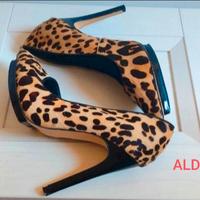 Aldo Décolleté,pelle cavailino,37,tacco12