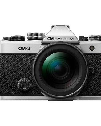 OM SYSTEM OM-3 Silver + 12-45mm F/4 PRO - "PROMO"