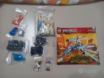 RARO Lego Set 2260 NINJAGO DRAGO GHIACCIO COMPLETO
