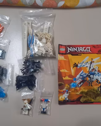 RARO Lego Set 2260 NINJAGO DRAGO GHIACCIO COMPLETO