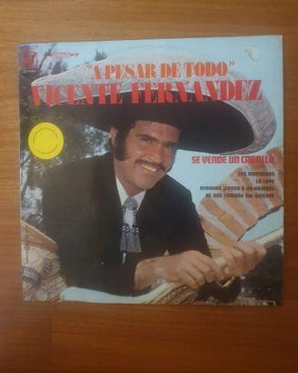 DISCO VINILE VICENTE FERNA'NDEZ: A PESAR DE TODO