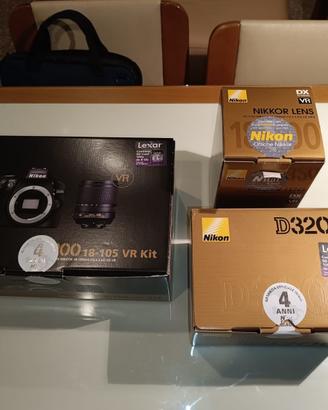 NIKON D3200 + accessori