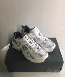 New Balance 530 40 Bianche Grigie Unisex Nuove