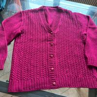 Cardigan in pura lana vergine