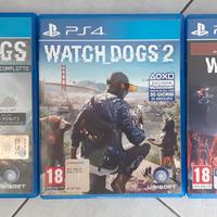 watch dogs 1-2-3 ps4