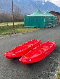 Canoa rotoattivo doppia Lol2