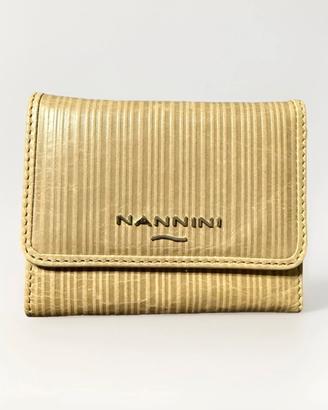 Portafogli nannini nero o beige da donna