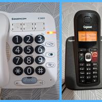 TELEFONI 2,FISSO è CORDLESS. FUORIGROTTA.