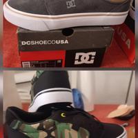 scarpe DC shoes skate streetwear graffik grigio 40