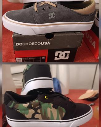 scarpe DC shoes skate streetwear graffik grigio 40