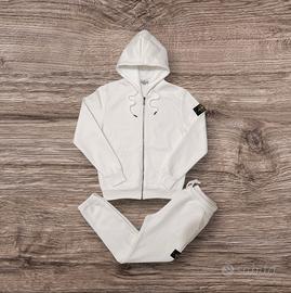 Tuta stone island Bianca